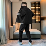 防水拼接套装美式运动套装男春秋机能冲锋衣女夹克外套TZ563P105，男装夹克，星座1410（原1902A）