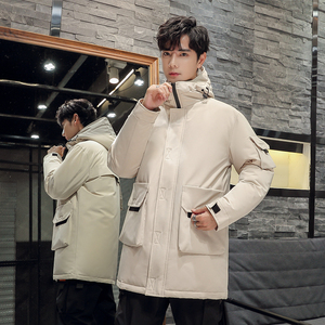 新款男士中长款羽绒服冬装外套男加厚羽绒服BLLZ-R102-P150图片