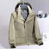 春秋户外运动冲锋衣男女情侣款防水防风滑雪登山服夹克JK8252P110，男装夹克，星座1410（原1902A）