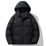 男女运动休闲白鸭绒保暖上衣冬季羽绒服男短款连帽外套YR1312P110，男装羽绒服，星座1410（原1902A）