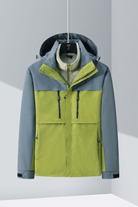 秋冬男女夹克户外三合一情侣冲锋衣可拆卸两件套登山服CF2606P110图片