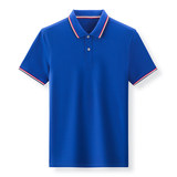 夏季翻领短袖T恤青年修身休闲POLO衫男韩版纯棉刺绣装PL9978P40，男装T恤，星座1410（原1902A）