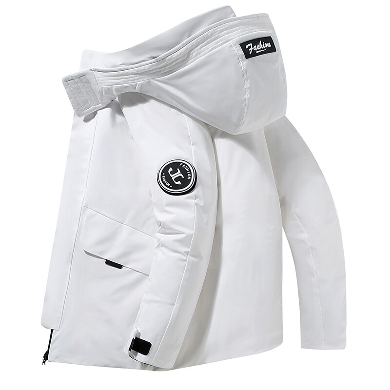 冬季羽绒服男士中长款外套2021新韩版女装情侣宽松工装YR9856P160,男装羽绒服,星座1410（原1902A）