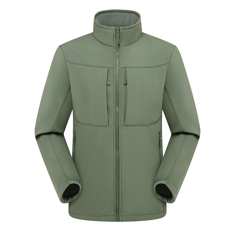 冲锋夹克男女春秋冬季新款工装软壳外套登山上衣服RK24205P115,男装夹克,星座1410（原1902A）