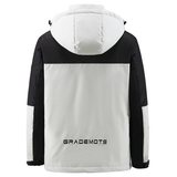 冬季新羽绒服男短款撞色连帽外套户外工装情侣防寒上衣YR9869P80，男装羽绒服，星座1902A（原星座1216）