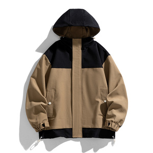 休闲夹克男女装上衣春秋户外套连帽滑雪服登山情侣夹克 JK1918P78图片