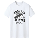 夏季男短袖t恤潮流潮牌宽松纯棉衣服2021新款DT4574-FIE雄狮-P15，男装T恤，星座1410（原1902A）