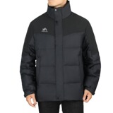 户外冲锋衣标50%白鸭绒羽绒服男短款加厚立领外套YR7505P105，男装羽绒服，星座1410（原1902A）