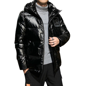 2021冬季新款亮面短款抗寒羽绒服保暖青少年男羽绒服 YR2013-P110图片
