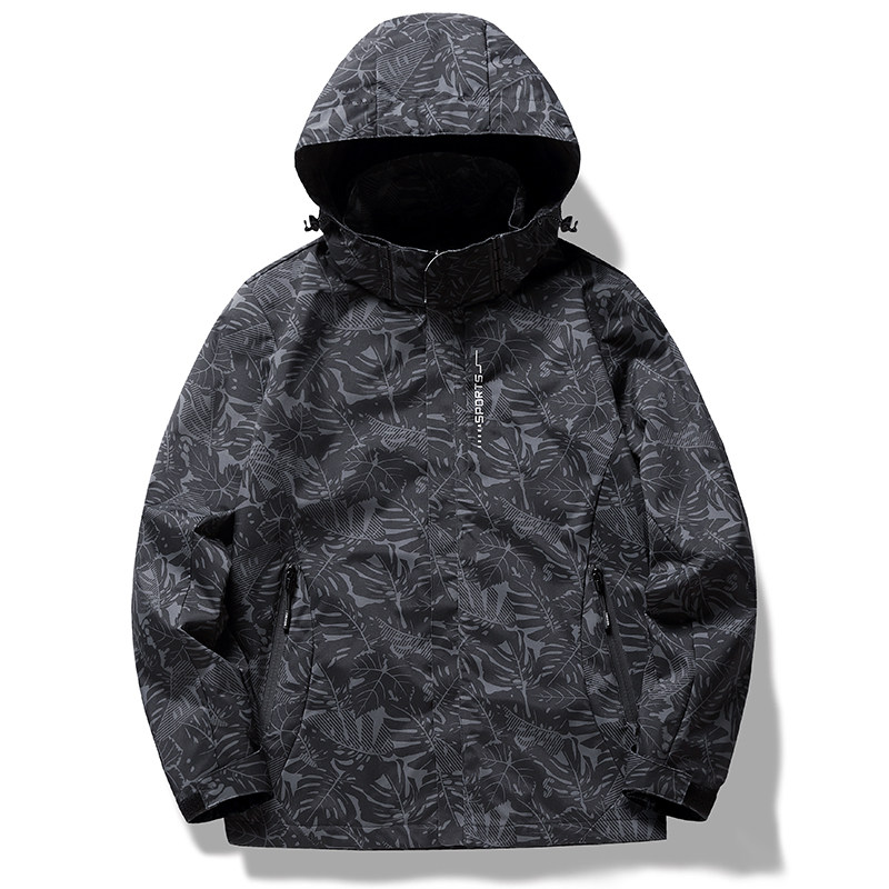 春秋冲锋衣情侣户外运动枫叶防风防水夹克外套登山服CF6266FP55,男装夹克,星座1410（原1902A）