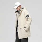 新款男士2024冬季百搭情侣羽绒服保暖防寒白鸭绒外套潮YR121P190，男装羽绒服，星座1410（原1902A）