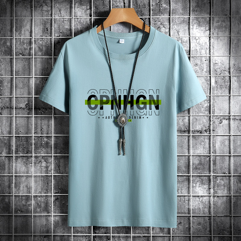夏季男士短袖t恤潮流潮牌宽松纯棉衣服2021新款DT4559-CPNHGN-P15,男装T恤,星座1410（原1902A）