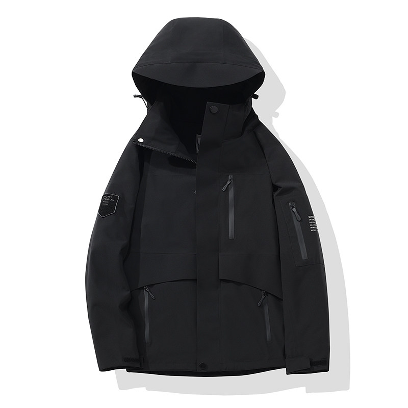 冲锋衣年春秋冬季新款男女防风防水时尚拼色旅行登山服CF613P185,男装夹克,星座1410（原1902A）