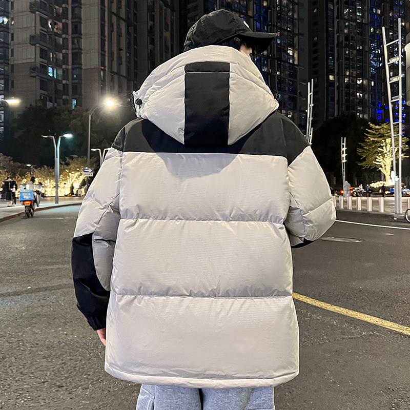 2026年羽绒服短款迷彩加厚连帽上衣冬季90白鸭绒外套YR021P140,男装羽绒服,星座1410（原1902A）