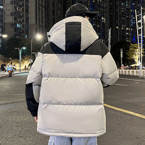 2026年羽绒服短款迷彩加厚连帽上衣冬季90白鸭绒外套 YR021P140图片