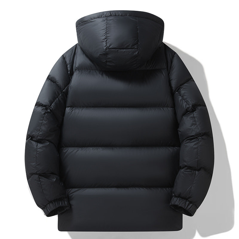 冬季羽绒服男士宽松情侣连帽加厚二开版抗寒上衣外套YR907-2P200,男装羽绒服,星座1410（原1902A）