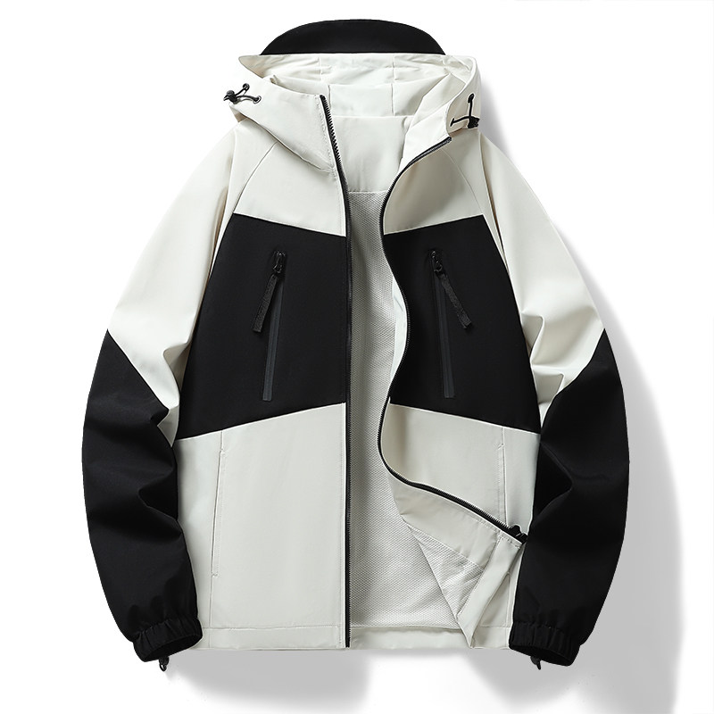 春秋户外运动冲锋衣男女情侣款防水防风滑雪登山服夹克JK23665P60,男装夹克,星座1410（原1902A）