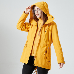 秋冬男女款夹克户外三合一冲锋衣可拆卸两件套登山服 CF81083P135图片
