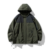户外登山服夹克男女同款情侣春秋男士外套冲锋衣夹克男JK8858P65，男装夹克，星座1410（原1902A）