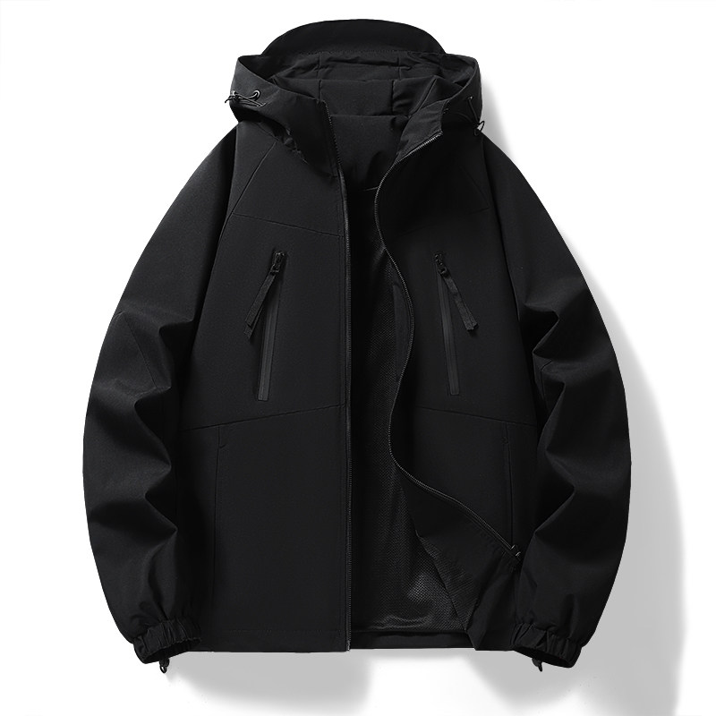 春秋户外运动冲锋衣男女情侣款防水防风滑雪登山服夹克JK23665P60,男装夹克,星座1410（原1902A）