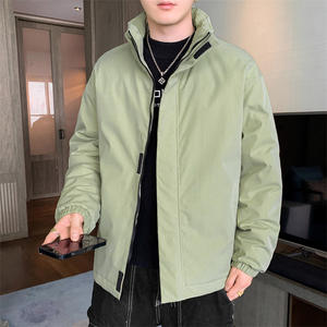 M-8X棉衣外套冬季纯色男女加厚大码棉服情侣棉袄胖子棉衣MY997P65图片