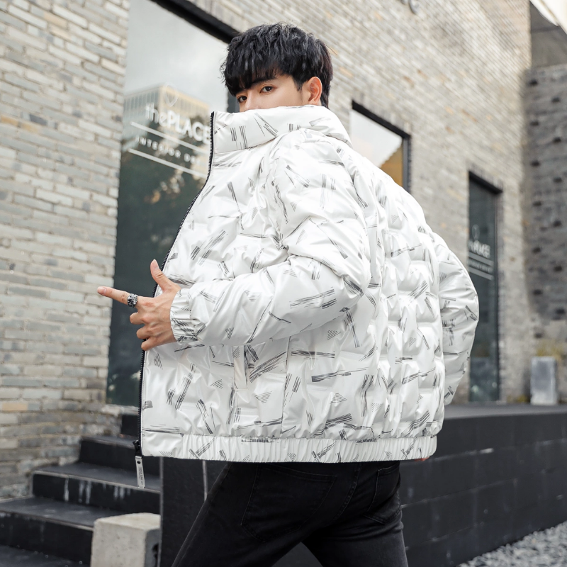 2024冬季男士羽绒服韩版短款亮面防寒保暖羽绒服男YR2027P95,男装羽绒服,星座1410（原1902A）