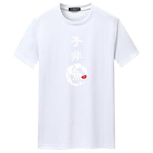 夏季男士短袖t恤青春宽松CVC60%棉新款男装DT3656-子非鱼-P15图片