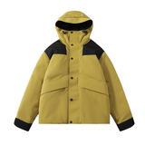 港风立领字母拼接羽绒服秋冬季加厚加绒外套男冬羽绒服YR1220P220，男装羽绒服，星座1410（原1902A）