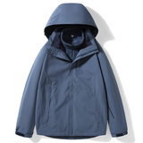 户外秋冬男女冲锋衣三合一可拆卸两件套热封厚登山服CF23918P165，男装夹克，星座1410（原1902A）
