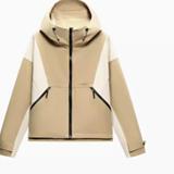 秋冬新款女装拼色外套防风防水户外工装冲锋衣CF8006P200，男装夹克，星座1410（原1902A）