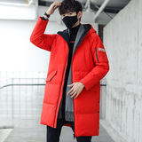 BLLZ外景模特爆款羽绒服男士中长款工装韩版潮牌加厚外套913-P200，男装羽绒服，星座1410（原1902A）