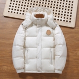 M-5XL男女可拆卸帽子潮情侣0620白鸭绒外套高端羽绒服YR9838P140，男装羽绒服，星座1410（原1902A）