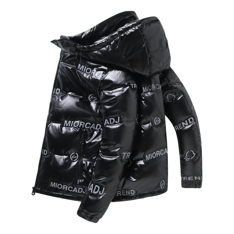 2021羽绒服情侣外套韩版潮流帅气亮面男加厚外套潮牌YR9849-P140，男装羽绒服，星座1902A（原星座1216）