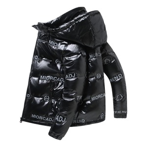 2021羽绒服情侣外套韩版潮流帅气亮面男加厚外套潮牌 YR9849-P140,男装羽绒服,星座1410（原1902A）