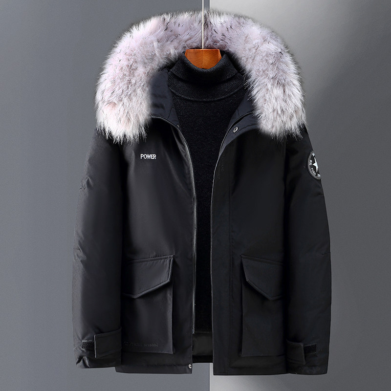 2021男女情侣羽绒服男冬季白鸭绒短款宽松男士韩版外套YR9857P115，男装羽绒服，星座1410（原1902A）