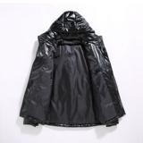 跨境白鸭绒羽绒服男短款外套韩版亮面男士加厚外套，男装羽绒服，星座1410（原1902A）