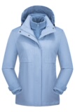三合一冲锋衣新款上衣潮牌户外徒步男女同款登山服CF24607P250，男装夹克，星座1410（原1902A）