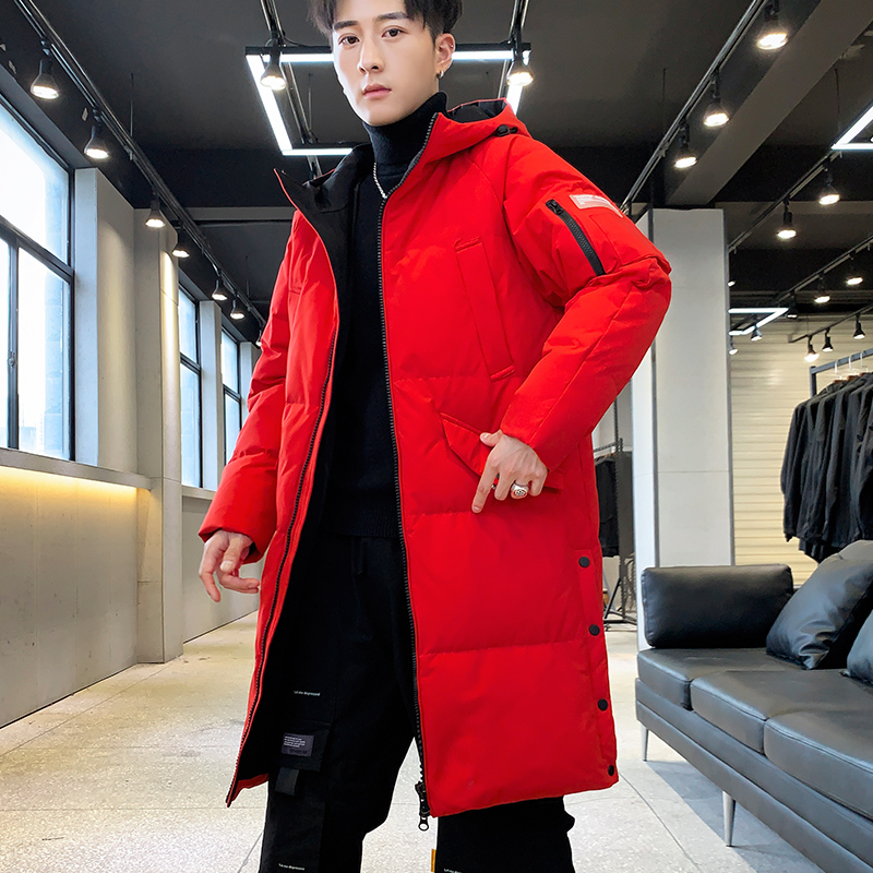 BLLZ店主风爆款羽绒服男士中长款工装韩版潮牌加厚外套913-P200，男装羽绒服，星座1902A（原星座1216）