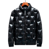 2021新款羽绒服男厚短款亮面保暖白鸭绒冬季外套反季YR9821P85，男装羽绒服，星座1410（原1902A）
