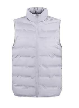 80绒 秋冬羽绒服男石墨烯白鸭绒男女同款可印马甲羽绒MJ8240E-P85