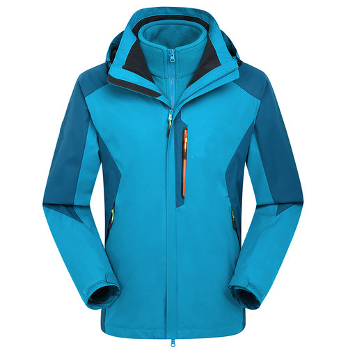 户外冲锋衣男女新款三合一可拆卸防水秋冬登山外套CF1688-1P160