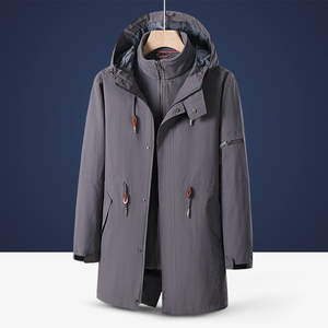 户外情侣露营登山运动保暖新款三合一中长款冲锋衣 CF9096P155，男装夹克，星座1410（原1902A）