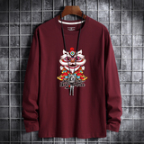 酒红色