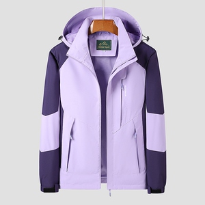 单衣户外冲锋衣外套男女情侣夹克风衣登山滑雪运动服 JK1818P45图片