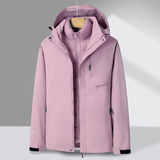 秋冬男女夹克户外三合一情侣款冲锋衣拆卸两件套登山服CF9107P120，男装夹克，星座1410（原1902A）