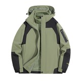 秋冬男女款夹克户外三合一冲锋衣可拆卸两件套登山服CF555SP100，男装夹克，星座1410（原1902A）