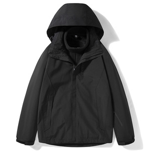 户外秋冬男女冲锋衣三合一可拆卸两件套热封厚登山服 CF23918P165图片