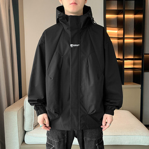 男女同款户外潮冲锋衣防水防风夹克户外情侣登山夹克 JK23-745P40图片