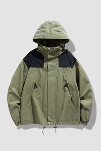 春秋户外运动冲锋衣男女情侣防水防风滑雪登山服夹克JK23657P35图片