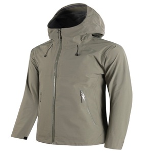 2025年户外防风防水硬壳冲锋衣全热封压胶单层登山服 CF9013P100图片
